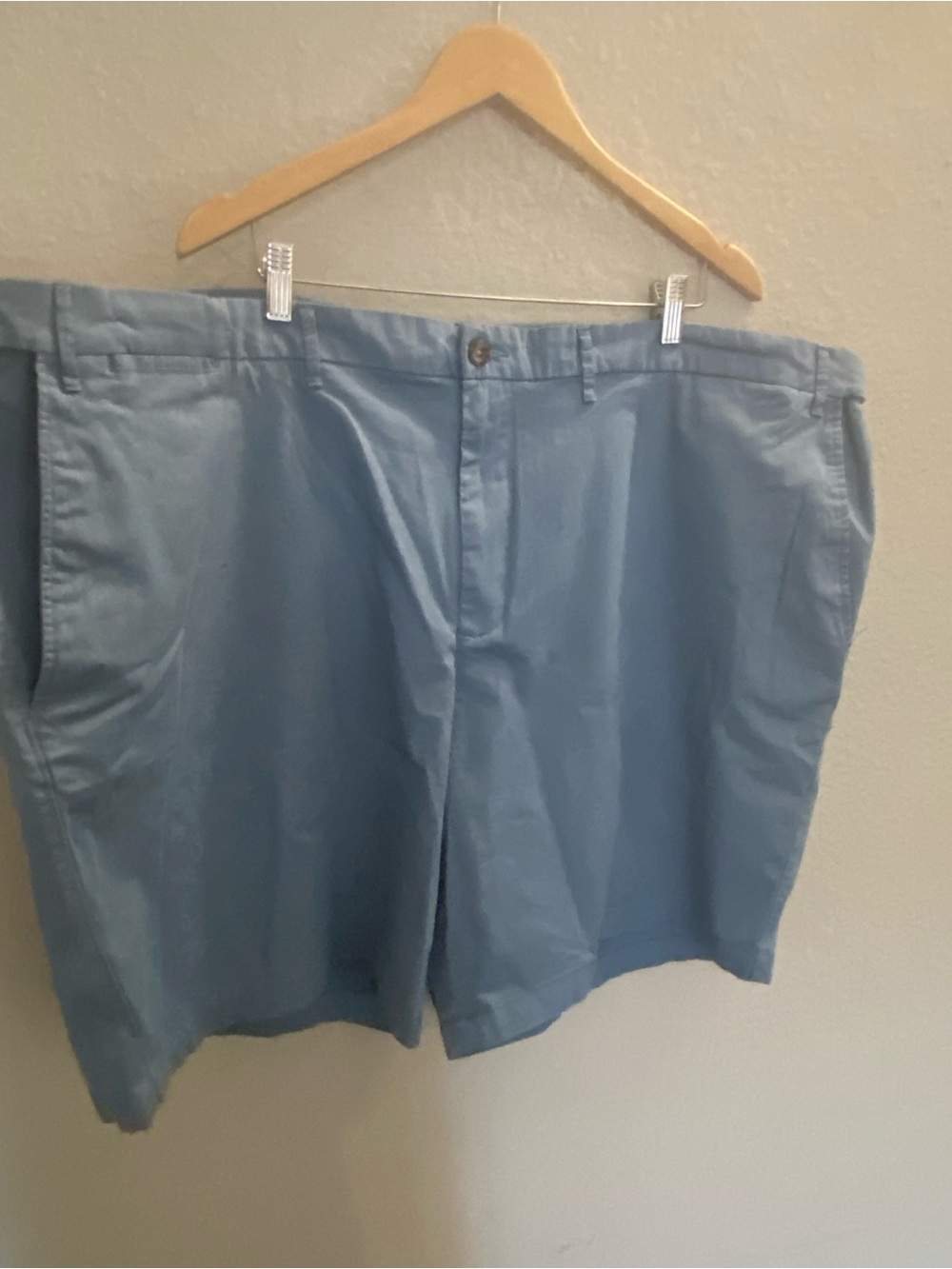 Goodfellow & Co Mens Size 54”Blue Every Where 9” Inseam Flat Front Shorts NWT